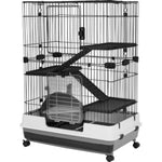 AE Cage Company Nibbles Deluxe 4 Level Small Animal Cage 32"L x 21"W x 43"H, 1 count-Small Pet-AE Cage Company-PetPhenom