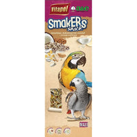 A&E Cage Company Smakers Parrot MAXI Nut/Coconut Treat Sticks, 2 count-Bird-A&E Cage Company-PetPhenom