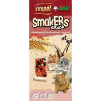 A&E Cage Company Smakers Strawberry Sticks for Small Animals, 2 count-Small Pet-A&E Cage Company-PetPhenom