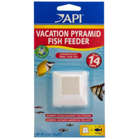 API 14 Day Vacation Pyramid Fish Feeder, Feeds up to 15-20 fish in a 10 gallon tank for 7 to 8 days-Fish-API-PetPhenom