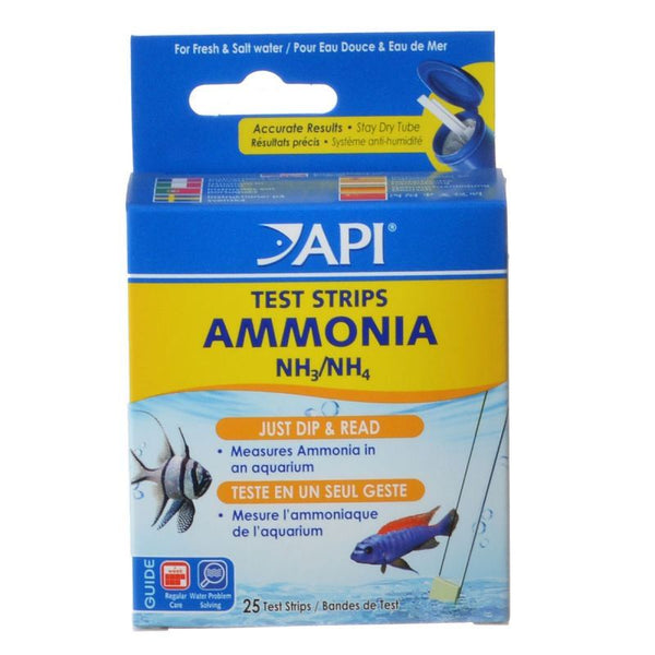 API Ammonia Test Strips, 25 Strips-Fish-API-PetPhenom