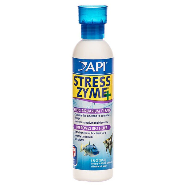 API Stress Zyme Plus, 8 oz (Treats 480 Gallons)-Fish-API-PetPhenom