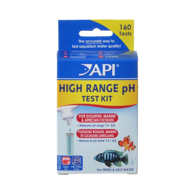 API pH High Range Test Kit FW & SW, 160 Tests-Fish-API-PetPhenom