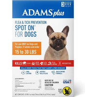 Adams Flea And Tick Prevention Spot On For Dogs 15-30 lbs Medium 3 Month Supply , 1 count-Dog-Adams-PetPhenom