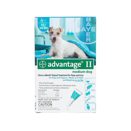 Advantage Flea Control for Dogs And Puppies 11-20 lbs 4 Month Supply-Dog-Advantage-PetPhenom