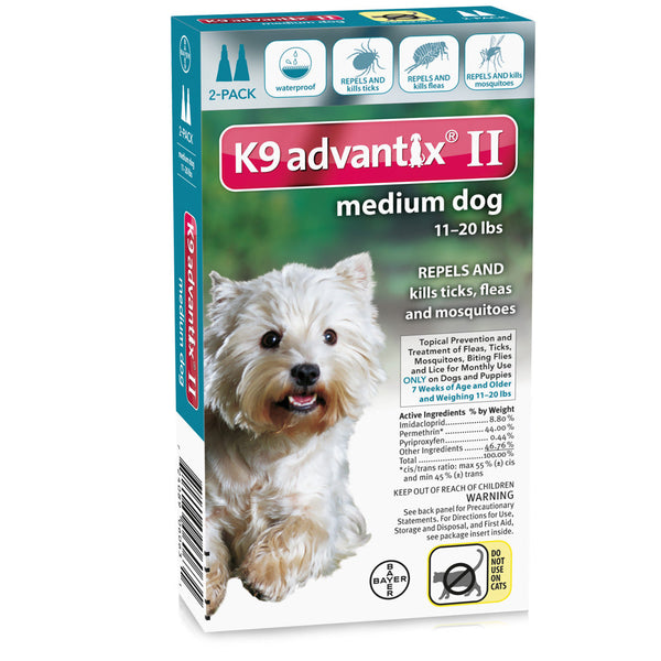 Advantix Flea and Tick Control for Dogs 10-22 lbs 2 Month Supply-Dog-Advantix-PetPhenom