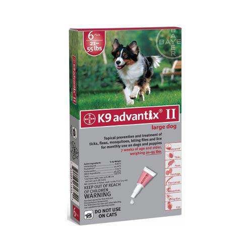 Advantix Flea and Tick Control for Dogs 20-55 lbs 6 Month Supply-Dog-Advantix-PetPhenom