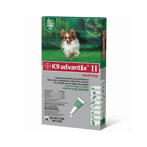 Advantix Flea and Tick Control for Dogs Under 10 lbs 4 Month Supply-Dog-Advantix-PetPhenom
