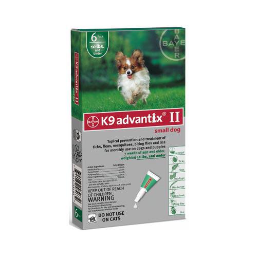 Advantix Flea and Tick Control for Dogs Under 10 lbs 6 Month Supply-Dog-Advantix-PetPhenom