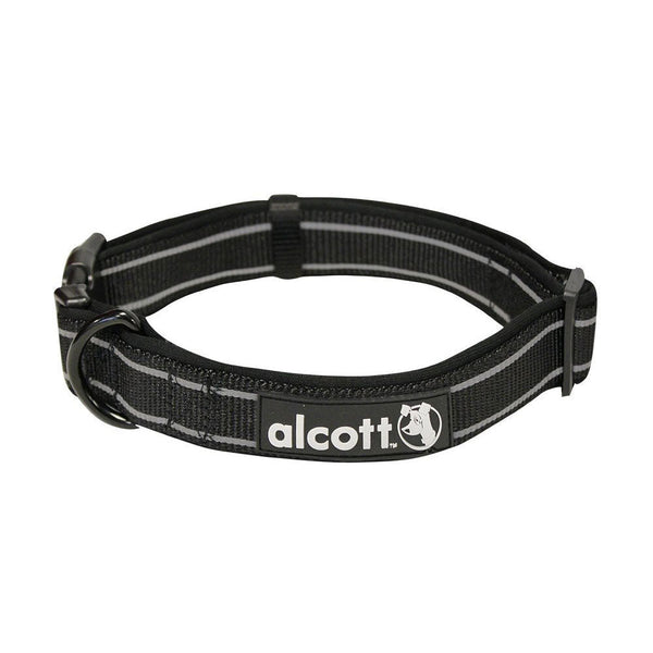 Alcott Essential Adventure Dog Collar Small Black-Dog-Alcott-PetPhenom