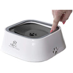 All Fur You Anti-Splash Water Bowl Grey, 35 oz-Dog-All Fur You-PetPhenom