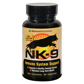 American Bio-Sciences - NK-9 AHCC Immune System Support - 30 Capsules-Dog-American Bio-science-PetPhenom