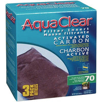 Aquaclear Activated Carbon Filter Inserts, Size 70 - 3 count-Fish-AquaClear-PetPhenom