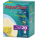 Aquaclear Filter Insert Foam, Size 20 - 3 count-Fish-AquaClear-PetPhenom