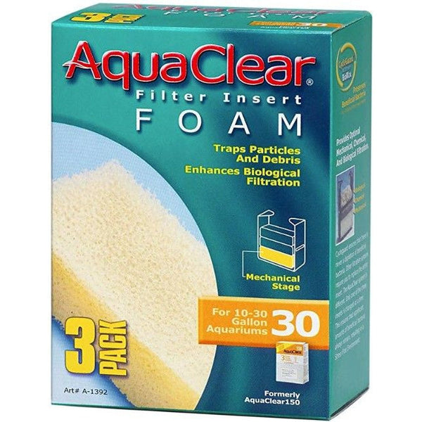 Aquaclear Filter Insert Foam, Size 30 - 3 count-Fish-AquaClear-PetPhenom