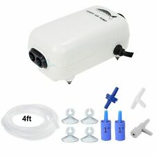 Aquarium Air Pump 65GPH Adjustable with Valves Suction Cups-Fish-AQUANEAT-PetPhenom