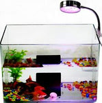 Aquarium Light Bright Red &Blue Plant Grow LED Clip Lamp 5x1W Flexible Arm-Fish-Aquaneat-PetPhenom