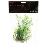 Aquatop Anacharis Aquarium Plant - Green, 6" High w/ Weighted Base-Fish-Aquatop-PetPhenom