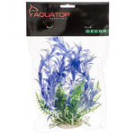 Aquatop Bacopa Aquarium Plant - Blue & White, 6" High w/ Weighted Base-Fish-Aquatop-PetPhenom