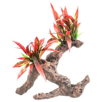 Aquatop Driftwood Aquarium Plant - Firey Red, 6" Wide x 7" High-Fish-Aquatop-PetPhenom