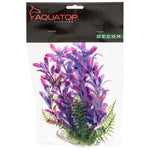 Aquatop Hygro Aquarium Plant - Pink & Purple, 6" High w/ Weighted Base-Fish-Aquatop-PetPhenom