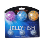 Aquatop Silicone Jellyfish Aquarium Ornament - Assorted Colors, Small - 3 Pack-Fish-Aquatop-PetPhenom