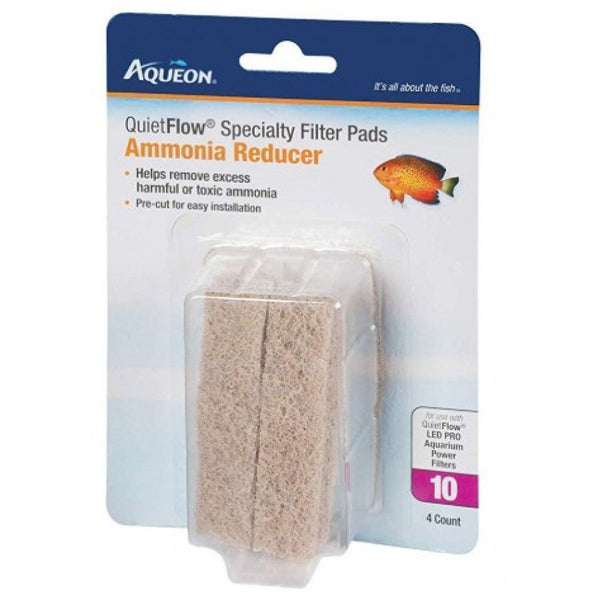 Aqueon Ammonia Reducer for QuietFlow LED Pro 10, 4 count-Fish-Aqueon-PetPhenom