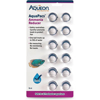 Aqueon AquaPacs Ammonia Reducer 12 Pack, 10 Gallon