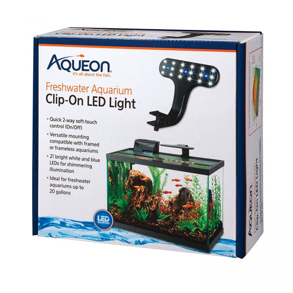 Aqueon Freshwater Aquarium Clip-On LED Light, 1 Count-Fish-Aqueon-PetPhenom