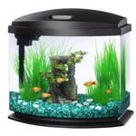Aqueon LED MiniBow 5 SmartClean Aquarium Kit Black, 5 gallon-Fish-Aqueon-PetPhenom
