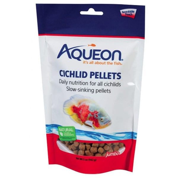 Aqueon Medium Cichlid Food Pellets, 5 oz-Fish-Aqueon-PetPhenom