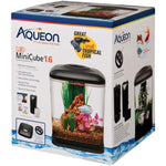 Aqueon Mini Cube LED Aquarium Kit - Black, 1.6 gallon-Fish-Aqueon-PetPhenom