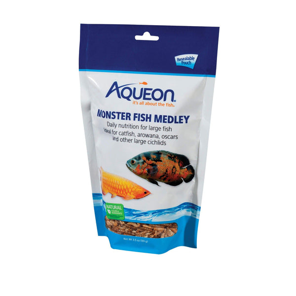 Aqueon Monster Fish Medley Food 3.5 ounces-Fish-Aqueon-PetPhenom