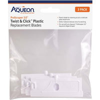 Aqueon ProScraper 3.0 Twist and Click Plastic Replacement Blades, 3 count-Fish-Aqueon-PetPhenom