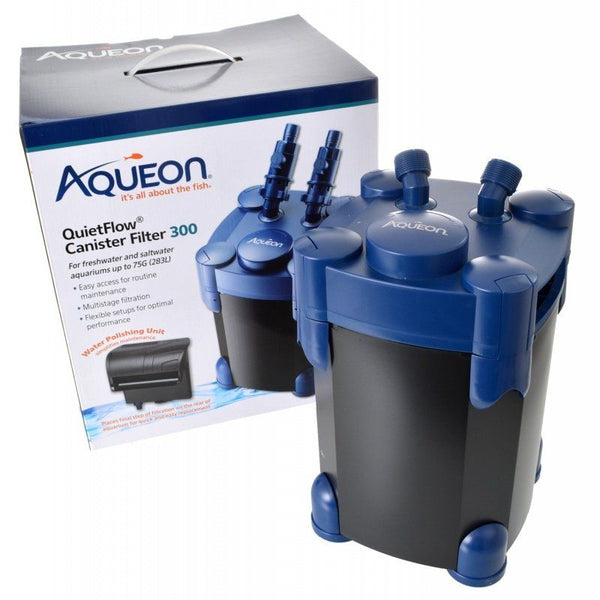 Aqueon QuietFlow Canister Filter 300, 1 Count-Fish-Aqueon-PetPhenom