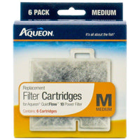 Aqueon QuietFlow Replacement Filter Cartridge, Medium (6 Pack)-Fish-Aqueon-PetPhenom