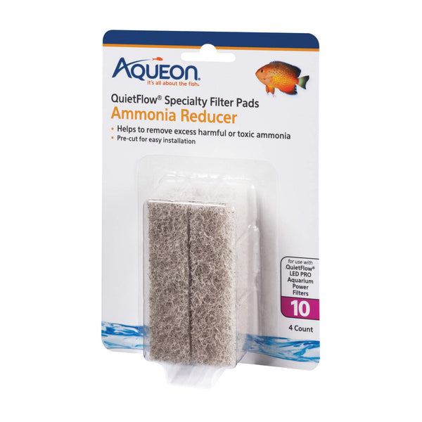 Aqueon Replacement Ammonia Reducer Filter Pads Size 10 4 pack-Fish-Aqueon-PetPhenom