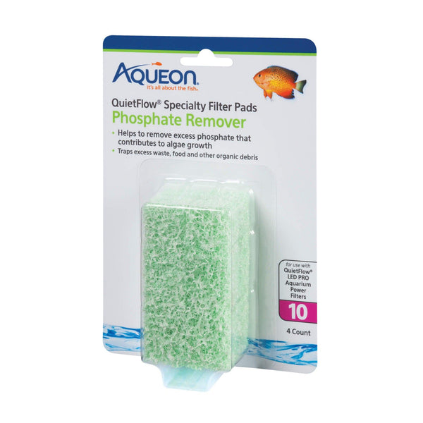 Aqueon Replacement Phosphate Removcer Filter Pads Size 10 4 pack-Fish-Aqueon-PetPhenom