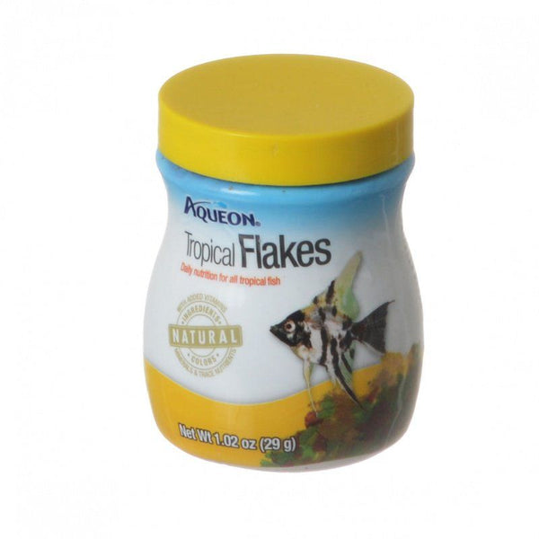 Aqueon Tropical Flakes Fish Food, 1.02 oz-Fish-Aqueon-PetPhenom