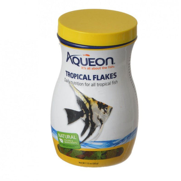 Aqueon Tropical Flakes Fish Food, 7.12 oz-Fish-Aqueon-PetPhenom