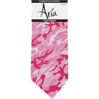 Aria Camo Bandana -Pink