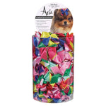 Aria Satin Bows 5/8"-Canister of 100 assorted bows -Satin Bow Triple Ribbon 5/8In Asst-Dog-Aria-PetPhenom