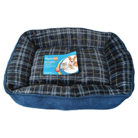 Aspen Pet Plush Pet Lounger, 22"L x 18"W (Assorted Colors)-Dog-Aspen Pet-PetPhenom