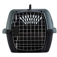 Aspen Pet Porter Heavy-Duty Pet Carrier Storm Gray and Black, Pets up to 15 lbs-Dog-Aspen Pet-PetPhenom