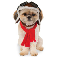 Aviator Hat/Scarf Set-Costumes-Rubies-M-L-PetPhenom