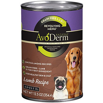 Avoderm Lamb Recipe - Grain Free - Case of 12 - 12.5 oz.-Dog-Avoderm-PetPhenom