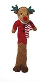 Multipet Loofa Reindeer 18" Dog Toy