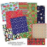 BANDANNA Christmas Assorted 12pk