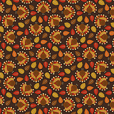 BANDANNA Fall Tossed Turkey 12pk