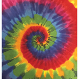 BANDANNA Tie Dye Rainbow 12pk